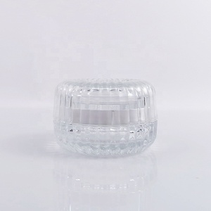 Bán Buôn 100Ml Rỗng Sang Trọng Độc Đáo Vỏ Hình Nến Chủ Sở Hữu Thủy Tinh Trong Suốt Nến Lọ Với Nắp Cho Nến Làm - Product Image 2