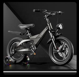 Vélos pour enfants en alliage de magnésium rouge de <span class=keywords><strong>14</strong></span>, <span class=keywords><strong>16</strong></span> et 18 <span class=keywords><strong>pouces</strong></span>, vélos pour garçons et filles, frein à disque, équilibre, cyclisme - Product Image 2