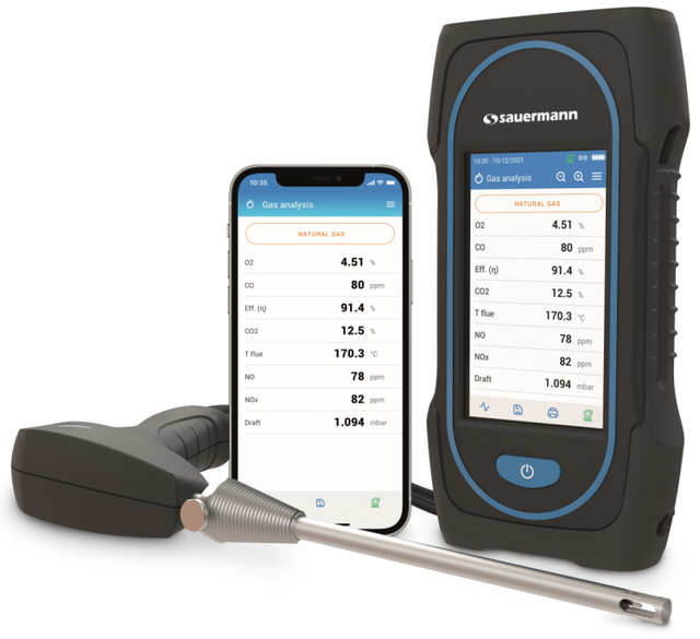 Flue Gas Analyzer Testing Si-Ca 130