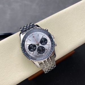 Montre de pilote pour homme 2026, chronographe, sport, acier inoxydable, affichage du calendrier - Product Image 3