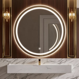 Lớn của nhà sản xuất không khung phòng tắm thông minh LED gương thiết kế hiện đại IP44 phao Kính Chống Bán Phá Giá Backlit tắm ánh sáng - Product Image 1