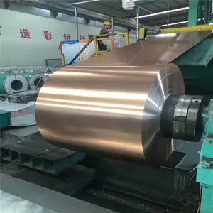 Fabricant en Chine PPGI Bobine d'acier galvanisé revêtue de couleur vert rouge jaune
