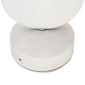 Lampe murale LED 360° en aluminium blanc pour rebord de fenêtre, éclairage paysager extérieur et effet d'ombre - Product Image 3