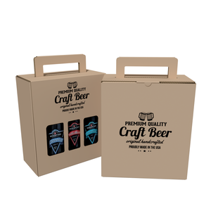 Corrugated Tuck Top Shipping Boxes - 10x8x4 Inch Orange Gift Boxes (Case Of 10)