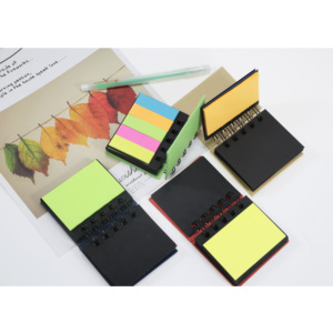 Wholesale Custom Good Selling Sticky Note <b>Pad</b> <b>Memo</b> Black Coil Sticky Notes <b>Memo</b> Set - Product Image 2