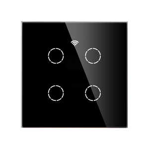 EU/US Tuya/Smart Life/1/2/3/4 Gang 1 via WiFi interruttore Touch per Google <span class=keywords><strong>Home</strong></span> Alexa controllo vocale - Product Image 5