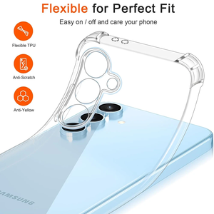 <span class=keywords><strong>Funda</strong></span> blanda de TPU transparente a prueba de golpes <span class=keywords><strong>para</strong></span> <span class=keywords><strong>Samsung</strong></span> <span class=keywords><strong>Galaxy</strong></span> Note 10 20 S21 S22 S23 S24 S25 Plus Ultra FE A17 A56 A55 A16 A05 - Product Image 5
