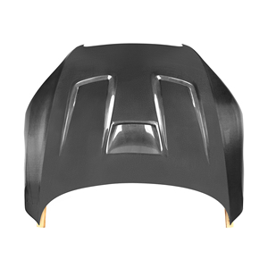 Nigaiah véritable capot avant en Fiber de carbone Style <span class=keywords><strong>GAD</strong></span> pour Audi TT TTS TTRS 2011-2015 couvercle de Machine à visser noir vis incluses - Product Image 2