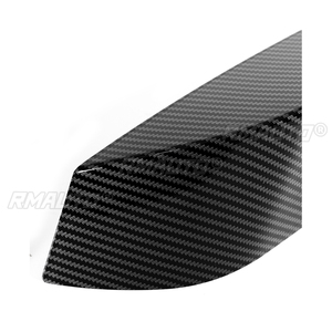 Une paire de garnitures de séparateur d'air pour pare-chocs avant pour BMW F80 M3 F82 F83 M4 2014-2019, cadre d'admission, couvercle de spoiler latéral supérieur, canard, sourcil - Product Image 2