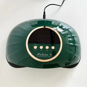 2024 nóng bán màu xanh lá cây hiện đại 6 Máy sấy móng tay đôi tay 268W không gian lớn Đèn móng tay - Product Image 3