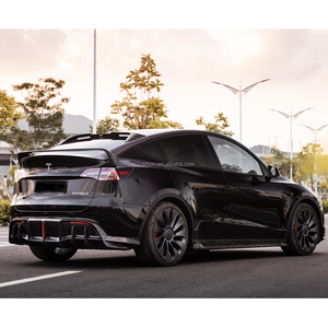 Kit de Conversión de Alerón de Techo de Fibra de Carbono Seca para Tesla Model Y 2020 - Product Image 5