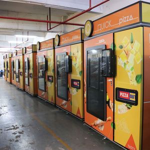 Máquina Expendedora de Conos de Pizza en Venta, Certificación CE, Pantalla Táctil, Múltiples Opciones de Pago y Monitoreo Remoto - Product Image 4