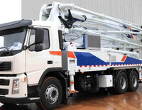 Pompe à béton montée sur camion 36X-5Z 35,5 m pour les travaux de construction sur site