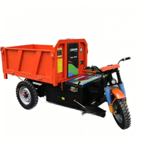 Camion benne électrique pour chantier, camion agricole, camion de transport de marchandises, camion benne électrique à trois roues, abordable