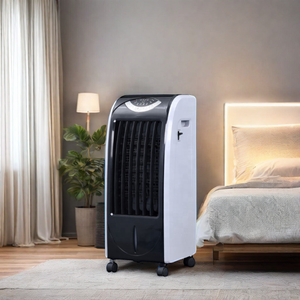 Portable Plastic Indoor Air Cooler Fan with Touch Control 3 Speeds for Home Car Hotel & Garage Use-Energy Saving Air Conditioner - Product Image 2