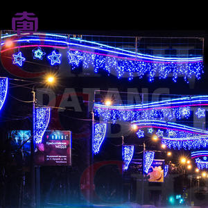Decoraciones de luces para calles en festivales al aire libre al por mayor para Año Nuevo y Navidad, para decoraciones de cruces de calles - Product Image 6