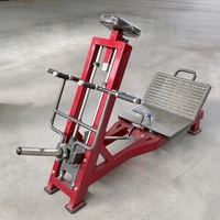 Machine à Rameuse T-Bar Professionnelle à Charge de Plaques en Acier pour Usage Commercial, pour Exercices du Dos, des Biceps, des Épaules et de la Poitrine