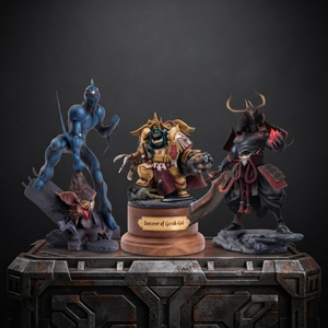 Figurines d'anime et statues de personnages de jeux imprimées en 3D sur mesure, service d'impression 3D, figurine de collection de bureau hautement détaillée, OEM ODM - Product Image 1