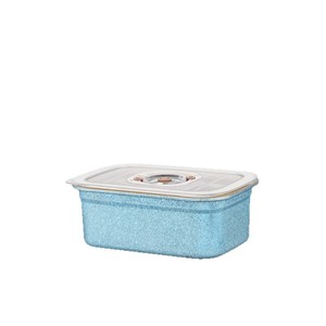 Food Storage <b>Container</b> Rectangle Vacuum Sealed With Buckle Lid For Travel And <b>Refrigerator</b> Use - Product Image 1