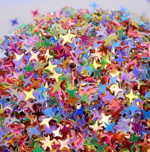 Gran oferta, PVC, Holigraphic, brillo de las cuatro estrellas Shuriken para decoración de uñas - Product Image 3
