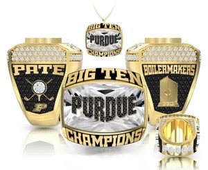 แหวนแชมป์เบสบอลซอฟต์บอลปี 2025-2026 ปรับแต่งได้ตามต้องการ ชุบแพลตตินัม/โรสโกลด์ ประดับคริสตัลและเพชรเทียม ของขวัญสุดพิเศษ - Product Image 2