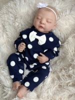 Wie auf dem Chucky Crochet Handmade Born Bebe Gefrorene Puppen kleider Reborn Dolls