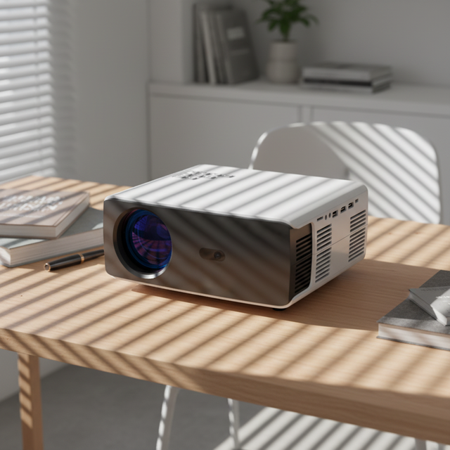 Projector 1080P HD Smart LCD Cinema Projector Android 11 High 500 ANSI Lumens 4K Mini Portable Home Smart Projector Mobile Phone