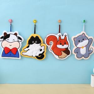 <span class=keywords><strong>Toalla</strong></span> <span class=keywords><strong>de</strong></span> Mano con Diseño <span class=keywords><strong>de</strong></span> Dibujos Animados, <span class=keywords><strong>Toalla</strong></span> para Lavar las Manos, Doble Capa, Gruesa, <span class=keywords><strong>de</strong></span> Secado Rápido, Absorbente, Suave, <span class=keywords><strong>de</strong></span> Algodón y Felpa <span class=keywords><strong>de</strong></span> Coral - Product Image 1