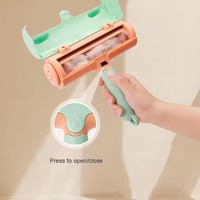 Rouleau brosse anti-poils pour animaux de compagnie, pour canapé et tapis, auto-nettoyant, pour poils de chien et de chat, vente en gros