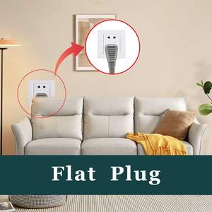 <span class=keywords><strong>Rallonge</strong></span> électrique robuste EP de 1,8 m, calibre 14, <span class=keywords><strong>pour</strong></span> climatiseurs, réfrigérateurs, lave-linge, usage intérieur, gris - Product Image 3