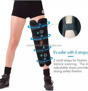 Adjustable Medical <strong>Knee</strong> Stabilizing Brace Fracture Injury <strong>Knee</strong> <strong>Support</strong> <strong>Strap</strong> with Protection Function - Product Image 6
