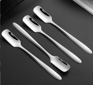 Cuchara de Acero Inoxidable de Alta Calidad con Logotipo Personalizado para Café, Té, Helado y Pastel - Product Image 4