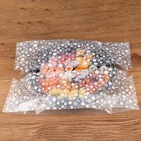 Sacs en plastique PE jetables à fond carré, imprimés sur mesure par Lokyo, impression offset, flexiloop, pour sushis, plats à emporter, en-cas, vente en gros