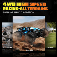 Voiture de course tout-terrain RC 2.4G 4WD Monster Vehicle haute vitesse, haute performance, échelle 1:14, S636 Big Foot Truck 20KM/H