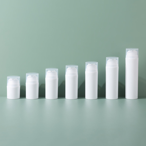 30ml 50ml 80ml 100ml 120ml 150ml 200ml nhựa trắng không có không khí bơm chai huyết thanh <span class=keywords><strong>Lotion</strong></span> bơm Dispenser chân không không có không khí chai chăm sóc da bao bì - Product Image 1