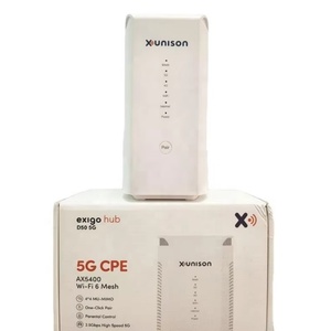 XUNISON 5G CPE Exigo Hub D50 WiFi 6 AX5400 Modem 5G 4G LTE Mesh Wi-Fi Openwrt Routeur avec emplacement pour carte SIM - Product Image 1