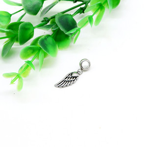 Pendentif en forme d'ailes en acier inoxydable Yunnique pour bracelet, accessoire de bijoux unisexe, fabriqué à Guangzhou - Product Image 3