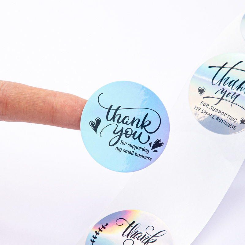 Holographic sticker