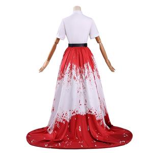Costume de cosplay Nanno Red White Gradient Dress de la série Girl From Nowhere, tenue de cosplay d'anime et de drama thaïlandais pour femmes, vente en gros - Product Image 3