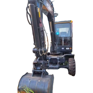 Tout nouveau Hyundai 2024 ans en bon état Mini pelle Hyundai HW60 nouvelle pelle sur pneus coréenne 6ton Mini - Product Image 1