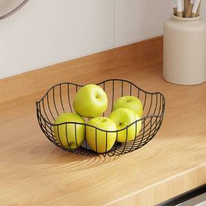 Juego de Fruteros de Alambre Minimalistas de 2 Niveles y de 1 Nivel - Organizador Rústico para Encimera de Cocina y Comedor - Product Image 5