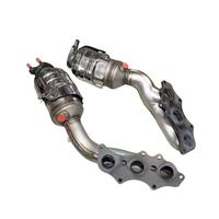 Convertisseur catalytique automobile trois voies OEM/ODM de haute qualité pour Toyota Prado (1GR) Euro V 4.0L 2010-2016 gauche et droite