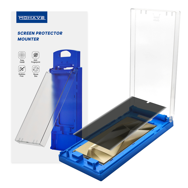 Anti-Peeping Privacy Pull-Out Dust-Free Full-Screen Mobile Phone Protection 24U/S23/22/21+ Curved Surface Screen Protector