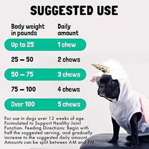 ओimमल 60 मिलीलीटर प्राकृतिक कार्बनिक पालतू तरल समर्थन पूरक कुत्तों के लिए कूल्हे संयुक्त बूंदों स्वस्थ उपास्थि ग्लूकोसामाइन Hi तेजी से - Product Image 4