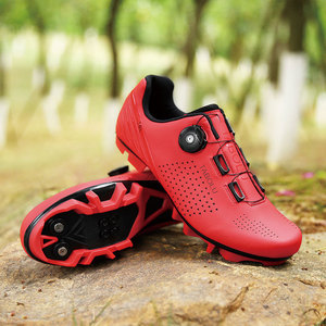 Tabolu Cycling Shoes EVA Rubber Sole Mesh Lining Road Mountain Bike Clipless Breathable Synthetic Material - Product Image 4