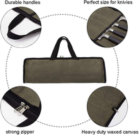 Sac à outils multifonctionnel portable et durable, étui de rangement pour 4 outils de formation destiné aux étudiants en écoles culinaires