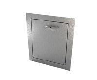 UL ignifuge de pouce de la trappe 15x18 de descendeur de blanchisserie approuvée, conception de verrouillage