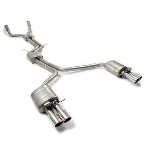 Tubo de <span class=keywords><strong>escape</strong></span> para <span class=keywords><strong>Audi</strong></span> <span class=keywords><strong>S4</strong></span>/S5 B8 B8.5 3,0 T 2013-2019 silenciador puntas cuádruples <span class=keywords><strong>Escape</strong></span> Catback sistema de coche de acero inoxidable - Product Image 2