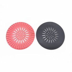 Hair Catcher Durable Silicone <b>Drain</b> Hole <b>Cover</b> Hair Stopper Shower <b>Drain</b> <b>for</b> Bathtub and Kitchen - Product Image 2