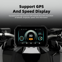 Nouveau GPS moto WiFi 6,25 pouces, navigation étanche, écran d'affichage Apple Carplay, portable, Android Auto